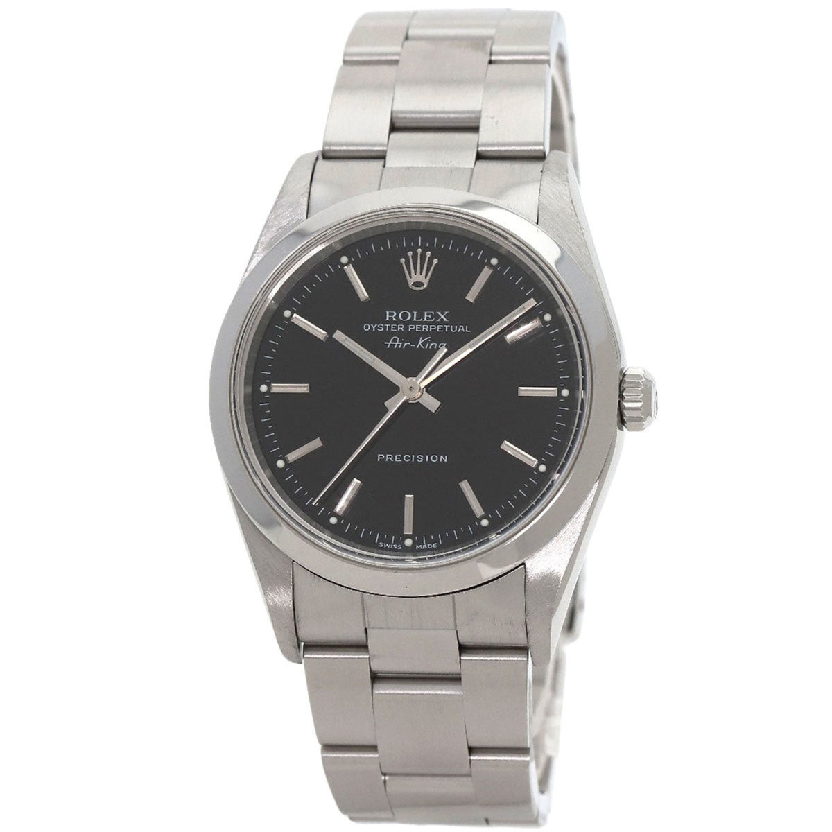 Gebrauchte Rolex 14000 Air King Uhr Edelstahl SS Herren ROLEX 