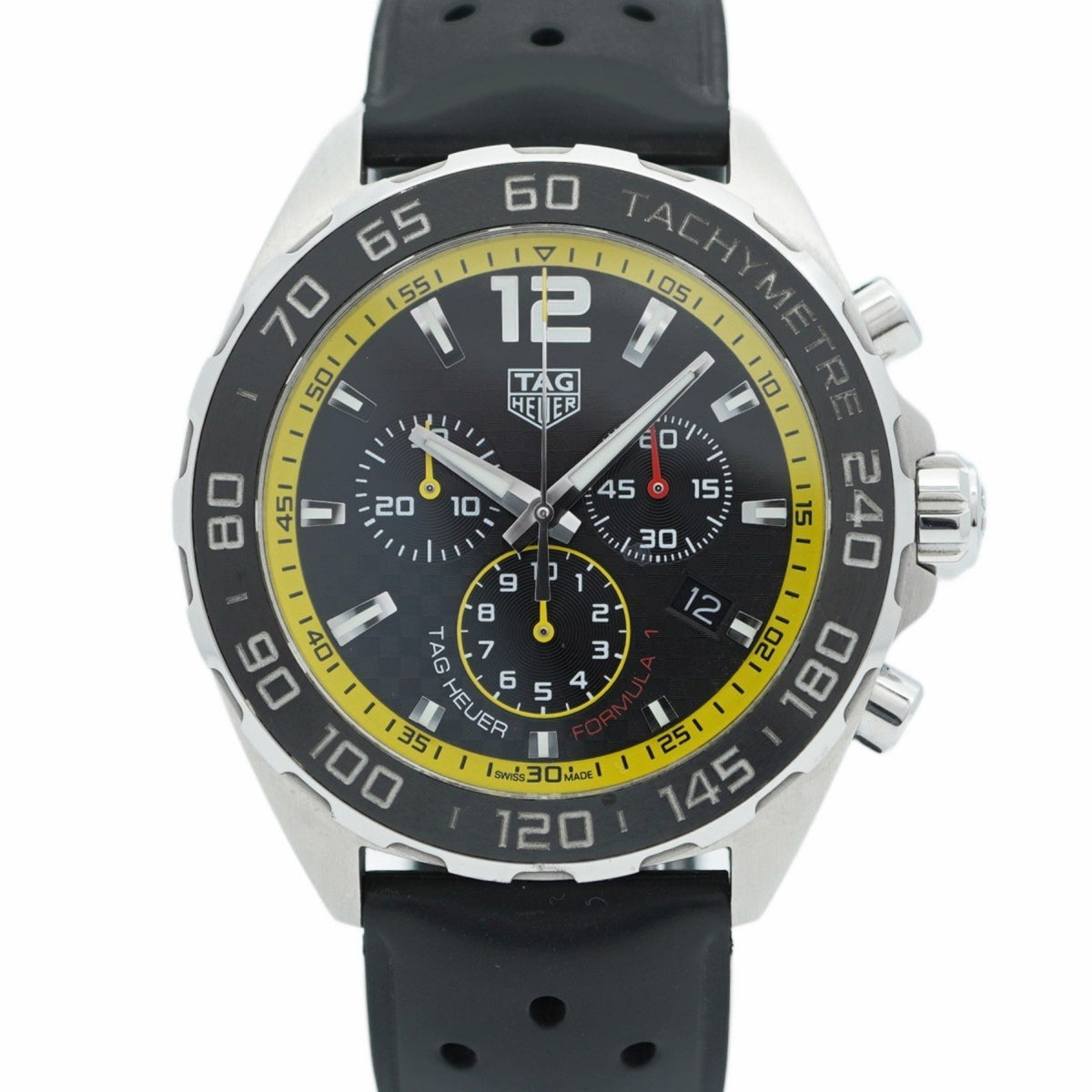 Pre-Owned TAG Heuer Formula 1 CAZ101AC Black Dial Men's Watch