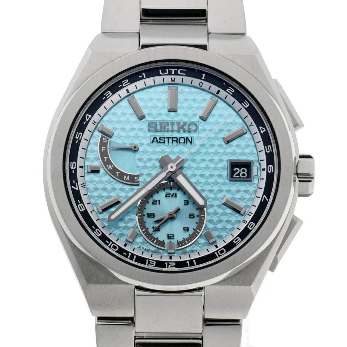 Gebrauchte Seiko Astron Nexter Starry Sky 2024 Limited Edition SBXY077 8B63-0BL0 Quarz-Armbanduhr Radio Solar auf 600 Stück in Japan A-157713 