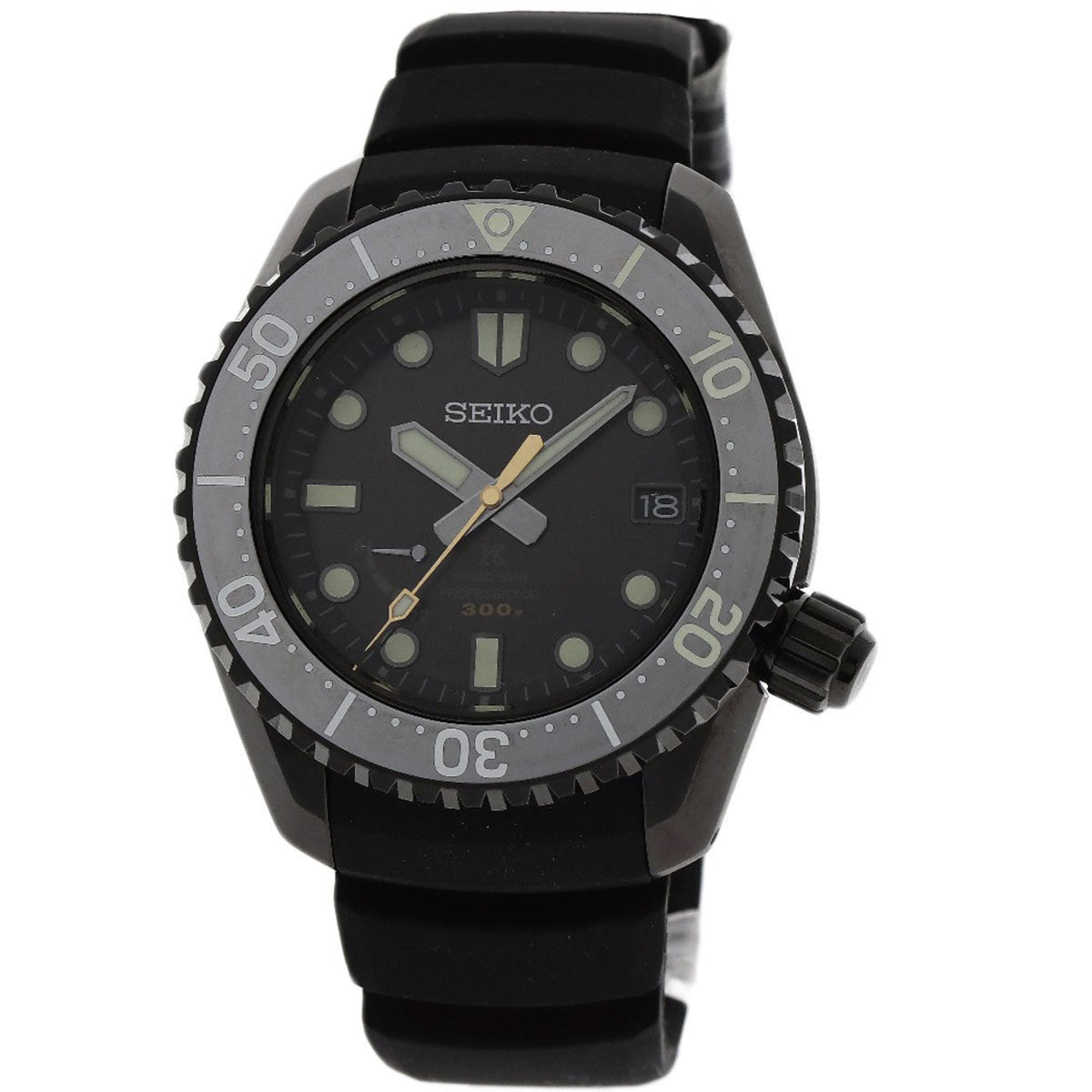 Gebrauchte Seiko SBDB037 5R65-0AS0 Prospex LX Line Spring Drive Uhr Titankautschuk Herren SEIKO 