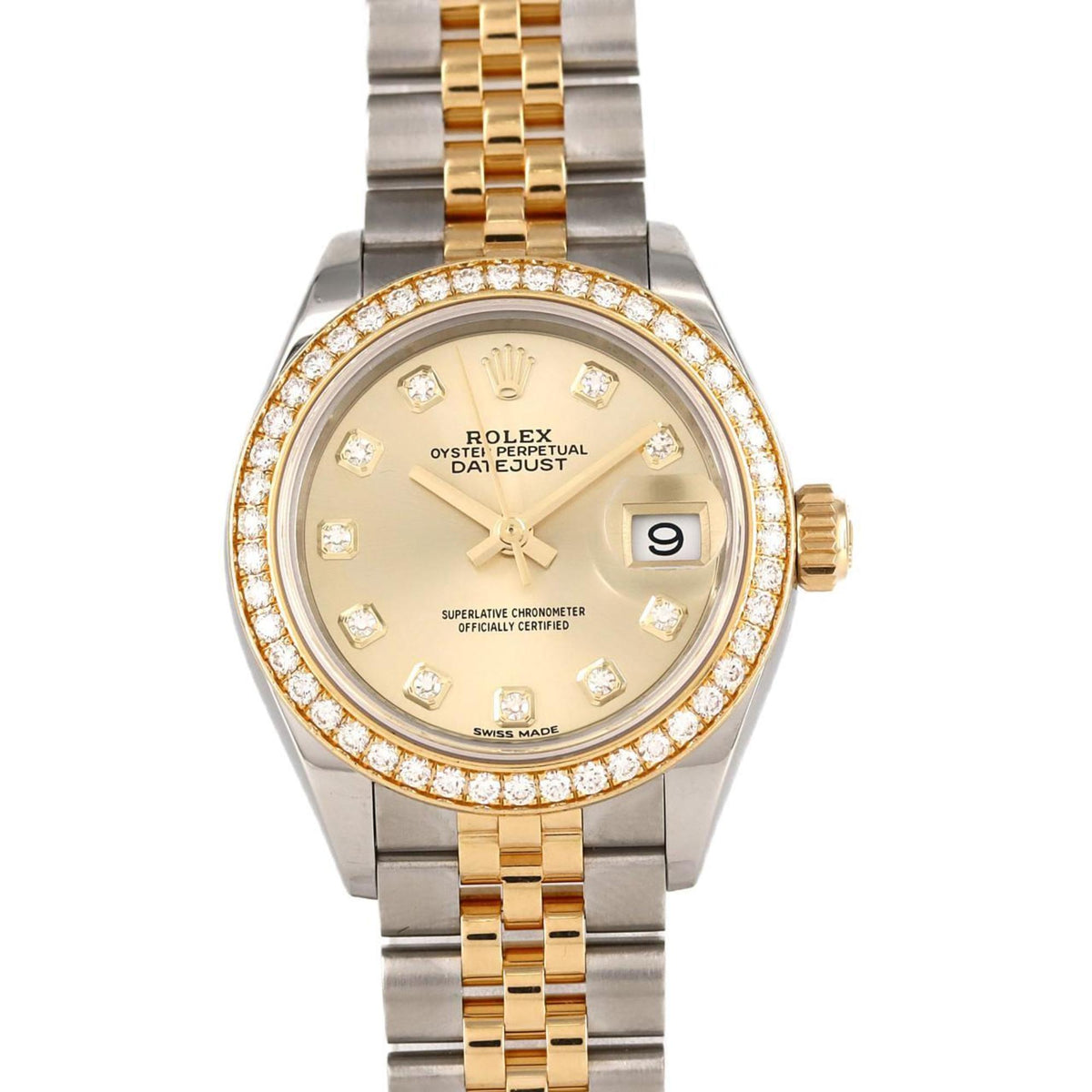 Gebrauchte Rolex Datejust 279383RBR SSxYG Uhr Automatik Zufallszahl 