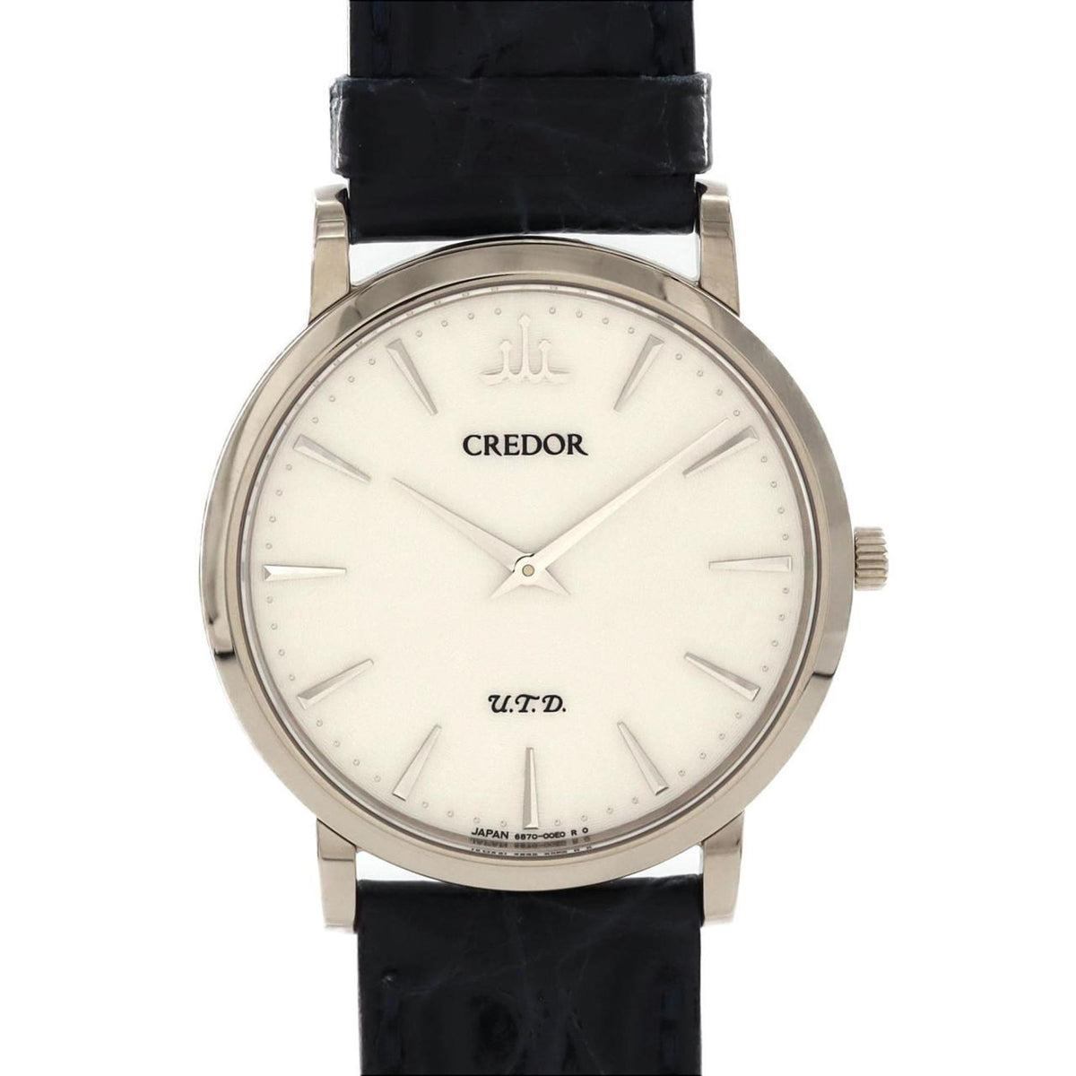 Gebrauchte Seiko Credor Signo WG 6870-00B0 GBAQ977 Uhr mit Handaufzug 