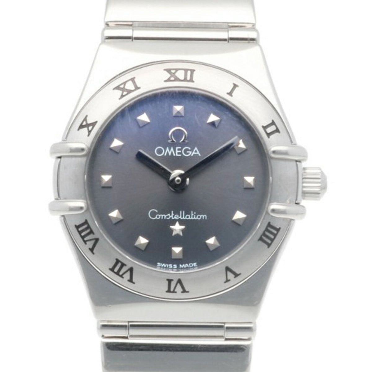 Gebrauchte OMEGA Constellation My Choice Uhr Edelstahl Quarz Damen 