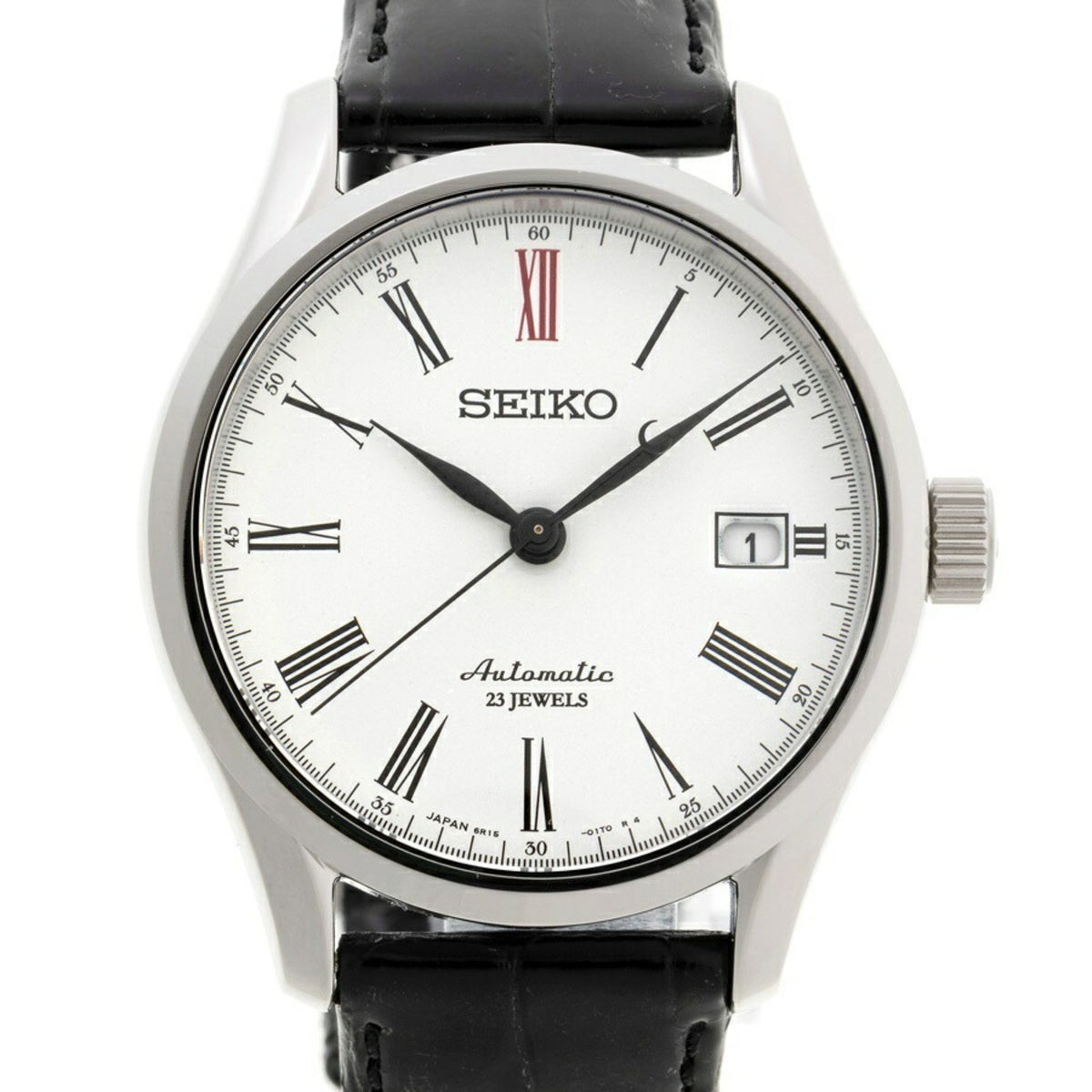 Gebrauchte Seiko SEIKO Presage 100. Jubiläum, limitierte Auflage von 500 SARX011 6R15-02L0, Automatikuhr, Emaille-Zifferblatt A-158046 