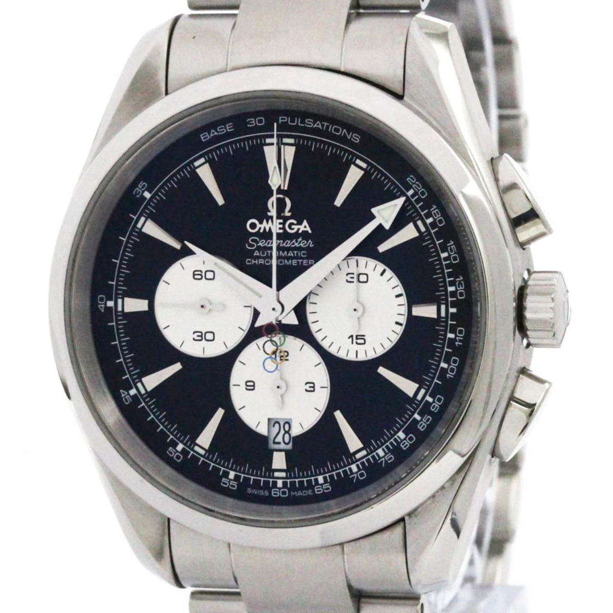 Pre-Owned OMEGA Seamaster Aqua Terra Chronograph Beijing Olympic Watch 221.10.42.40.01.001