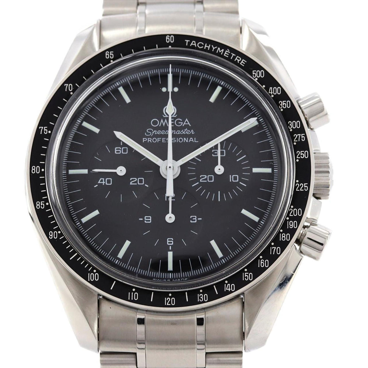 Gebrauchte Omega Speedmaster Pro 3570.50 SS Uhr mit Handaufzug 