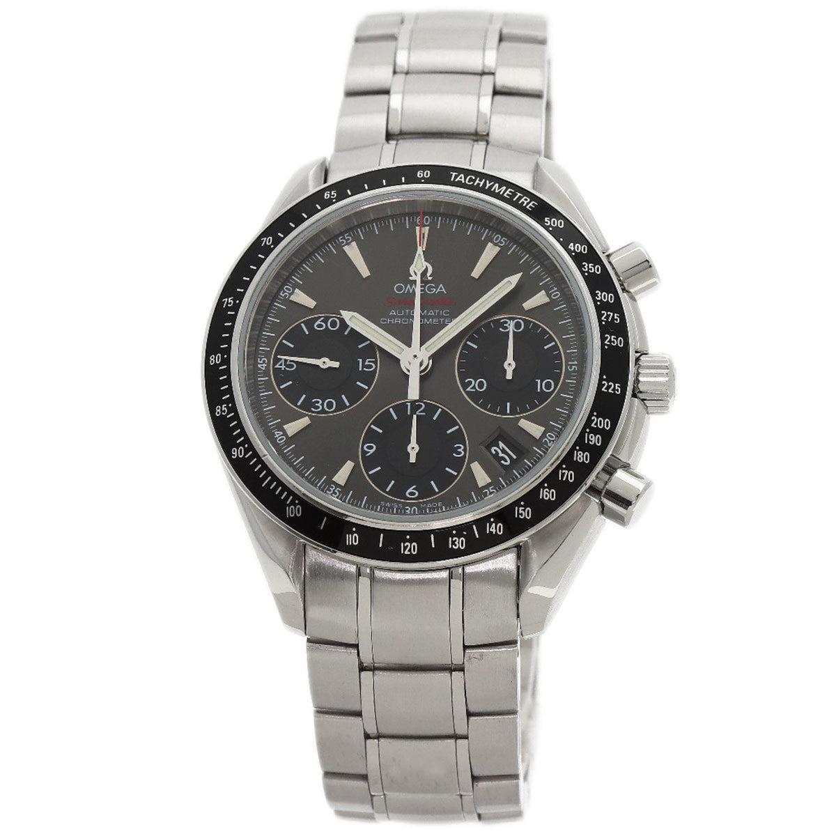 Gebrauchte OMEGA 323.30.40.40.06.001 Speedmaster Date Uhr Edelstahl SS Herren 