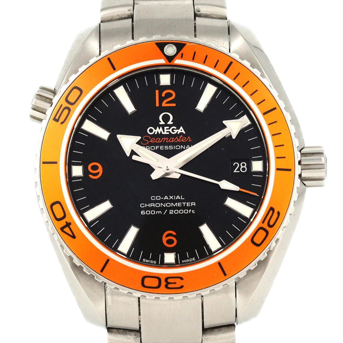 Pre-Owned Omega Seamaster Planet Ocean 232.30.42.21.01.002 Stainless Steel Automatic Watch