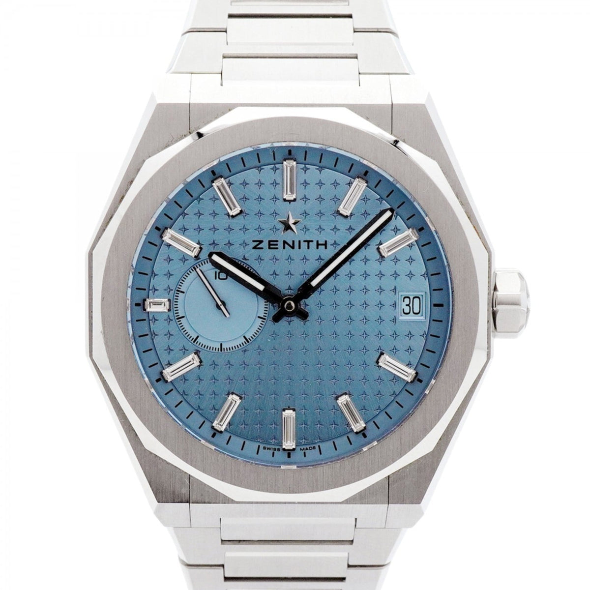 Pre-Owned Zenith Defy Skyline El Primero Limited Edition 03.9300.3620 16.1001 Blue Dial Men's Watch