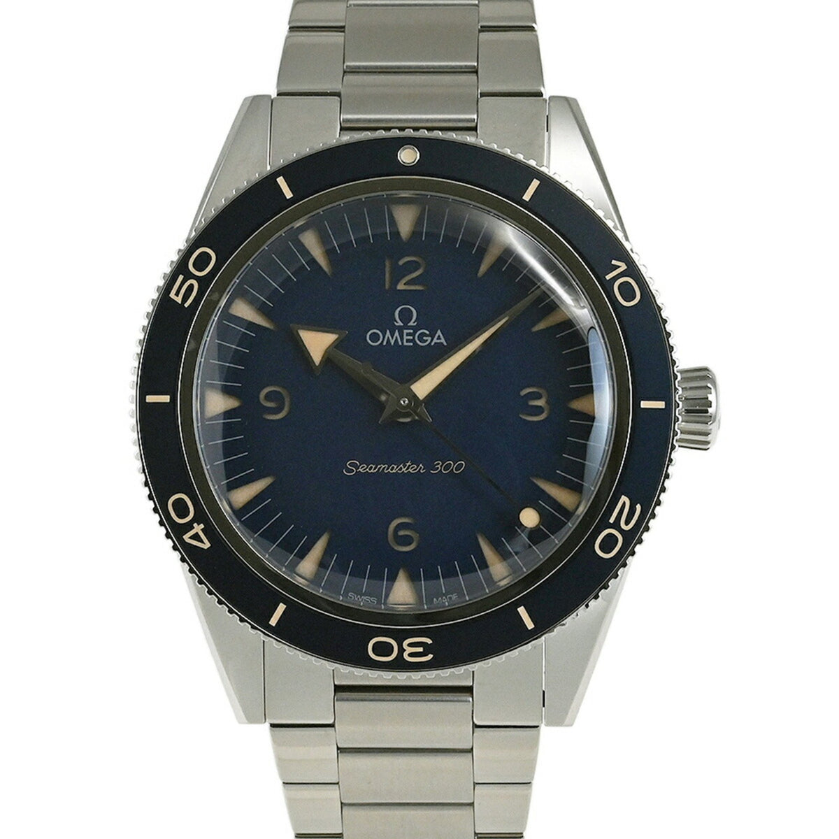 Gebrauchte OMEGA Seamaster 300 Co-Axial Master Chronometer 41mm Armbanduhr 234.30.41.21.03.001 