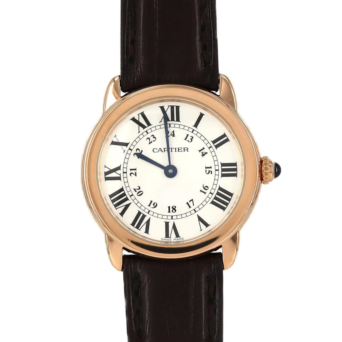 Gebrauchte Cartier Rondo Solo SSxPG W6701007 Quarzuhr 