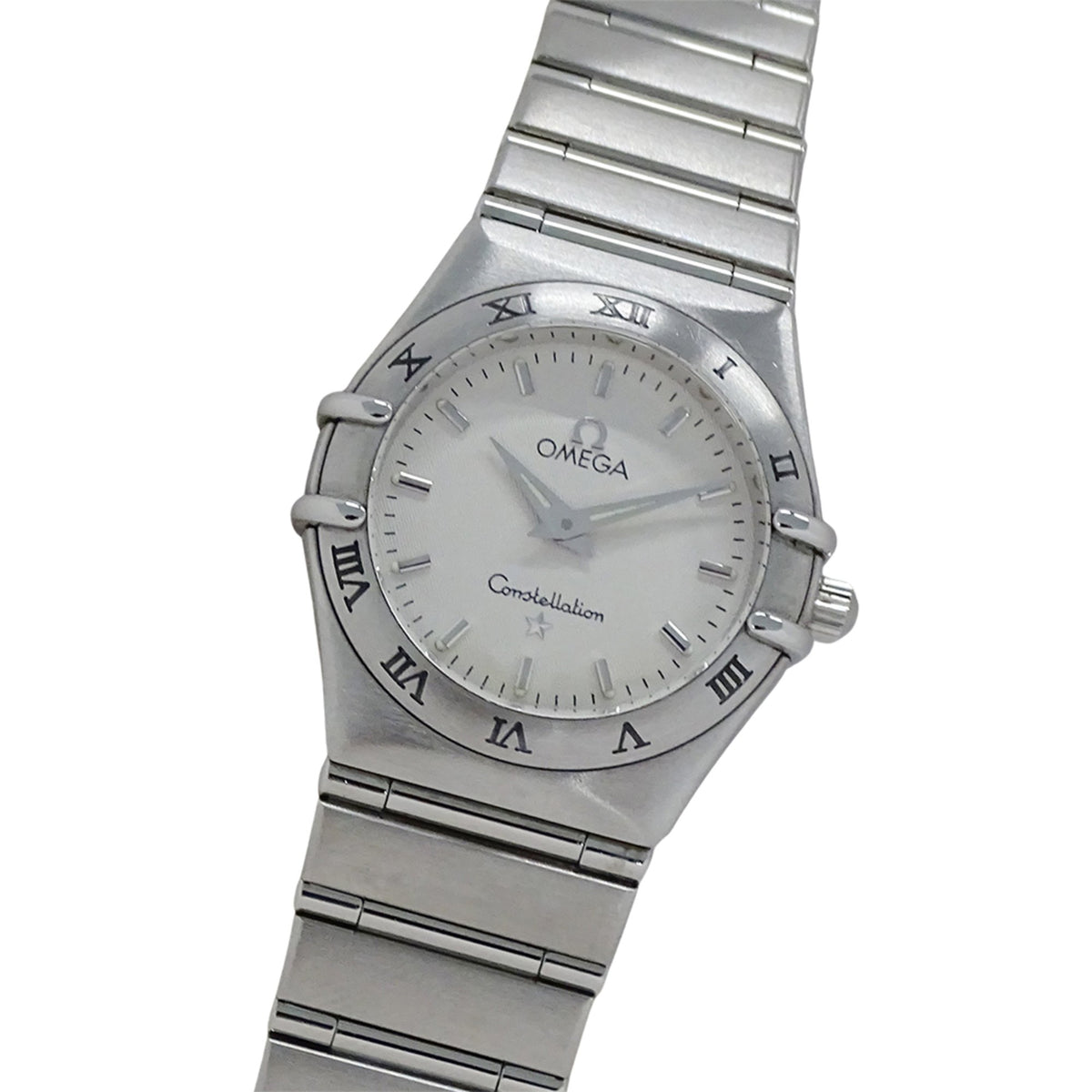 Pre-Owned OMEGA Constellation 1572.30 Women's Quartz Watch, Stainless Steel, Silver, White, Polished
