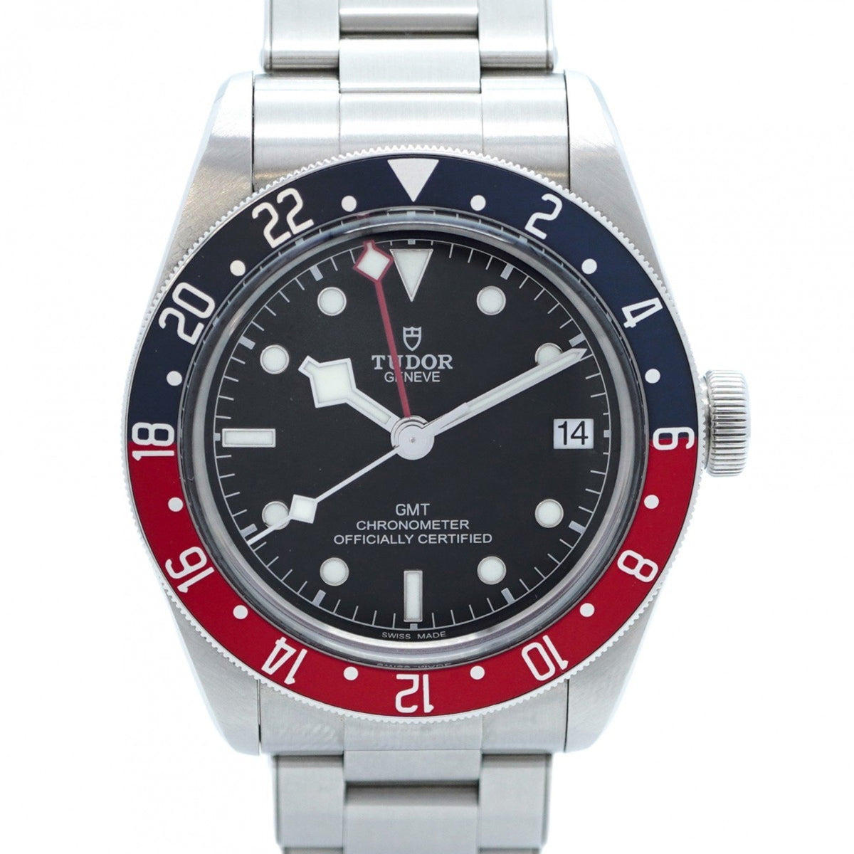 Gebrauchte Tudor Black Bay GMT 79830RB Zifferblattuhr Herren 