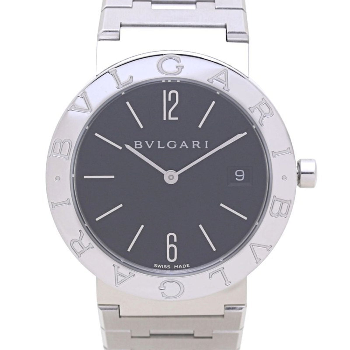 Gebrauchte BVLGARI BB33SSD BB33SS Edelstahluhr 130416 