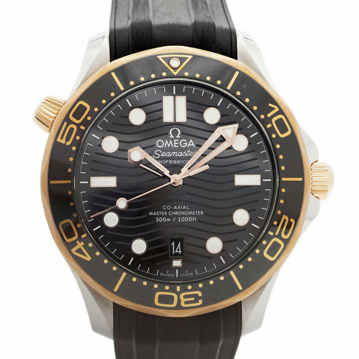 Pre-Owned Omega Seamaster 210.22.42.20.01.002 Black Dial Men's Watch