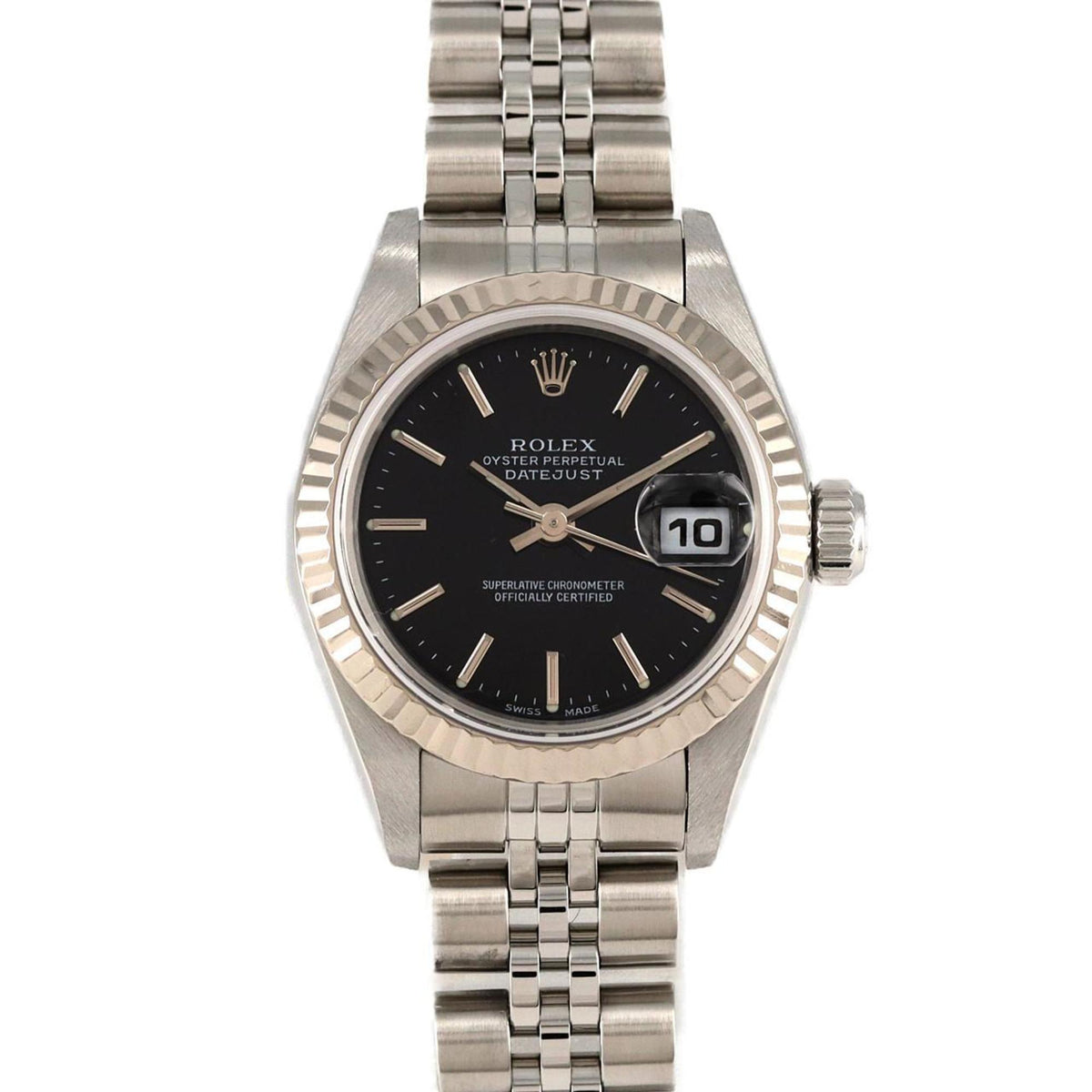 Gebrauchte Rolex Datejust 79174 SSxWG Automatikuhr P-Serie 