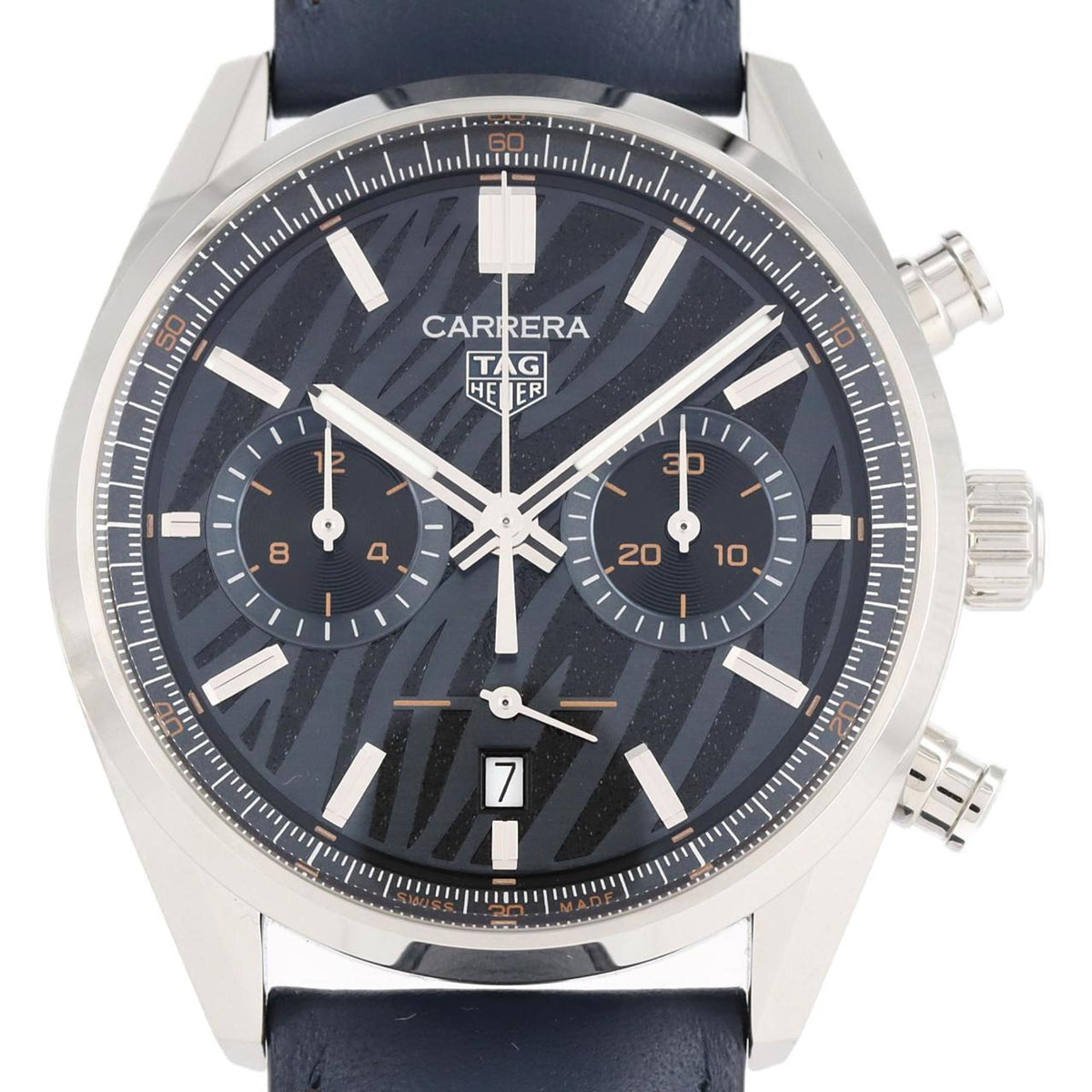 Gebrauchte TAG Heuer Carrera Chronograph TOMIYA LIMITED CBN201A.FC6539 SS Armbanduhr Automatik 