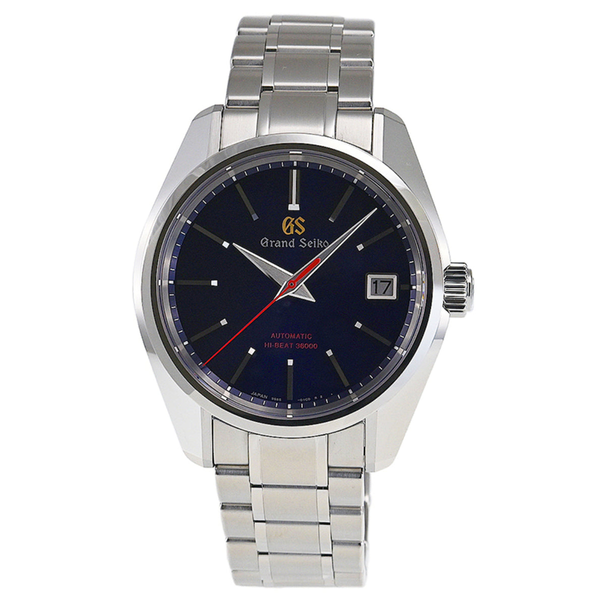 Gebrauchte SEIKO Grand Seiko 60. Jubiläumsmodell, limitiertes Modell, Heritage Collection, mechanische High Beat 36000 1500 Uhr, SBGH281 