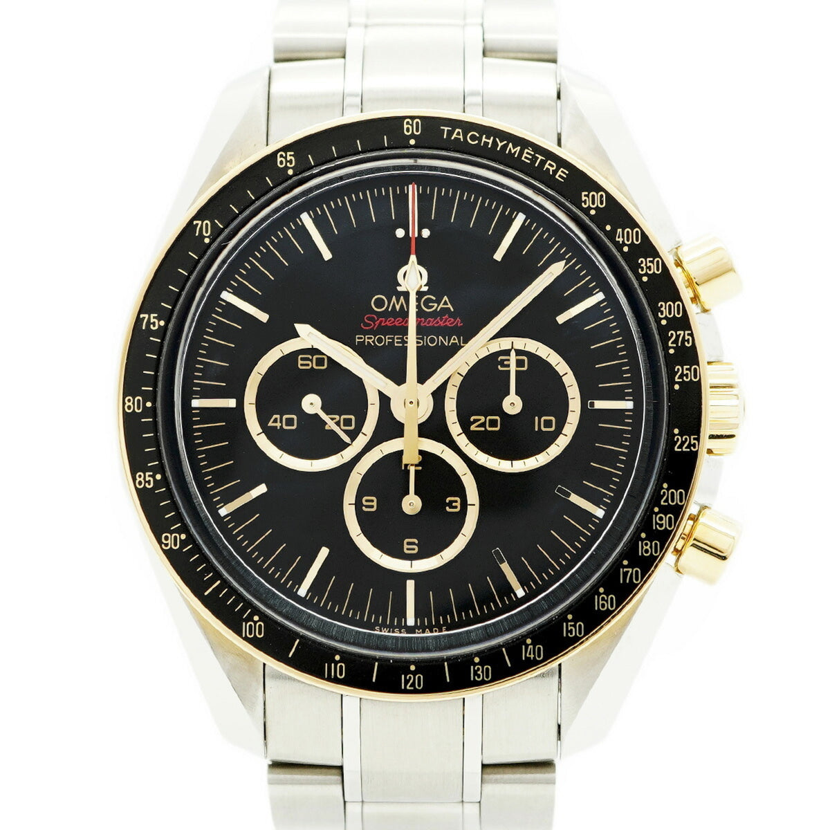 Pre-Owned Omega Speedmaster 522.20.42.30.01.001 Black Dial Men's Watch