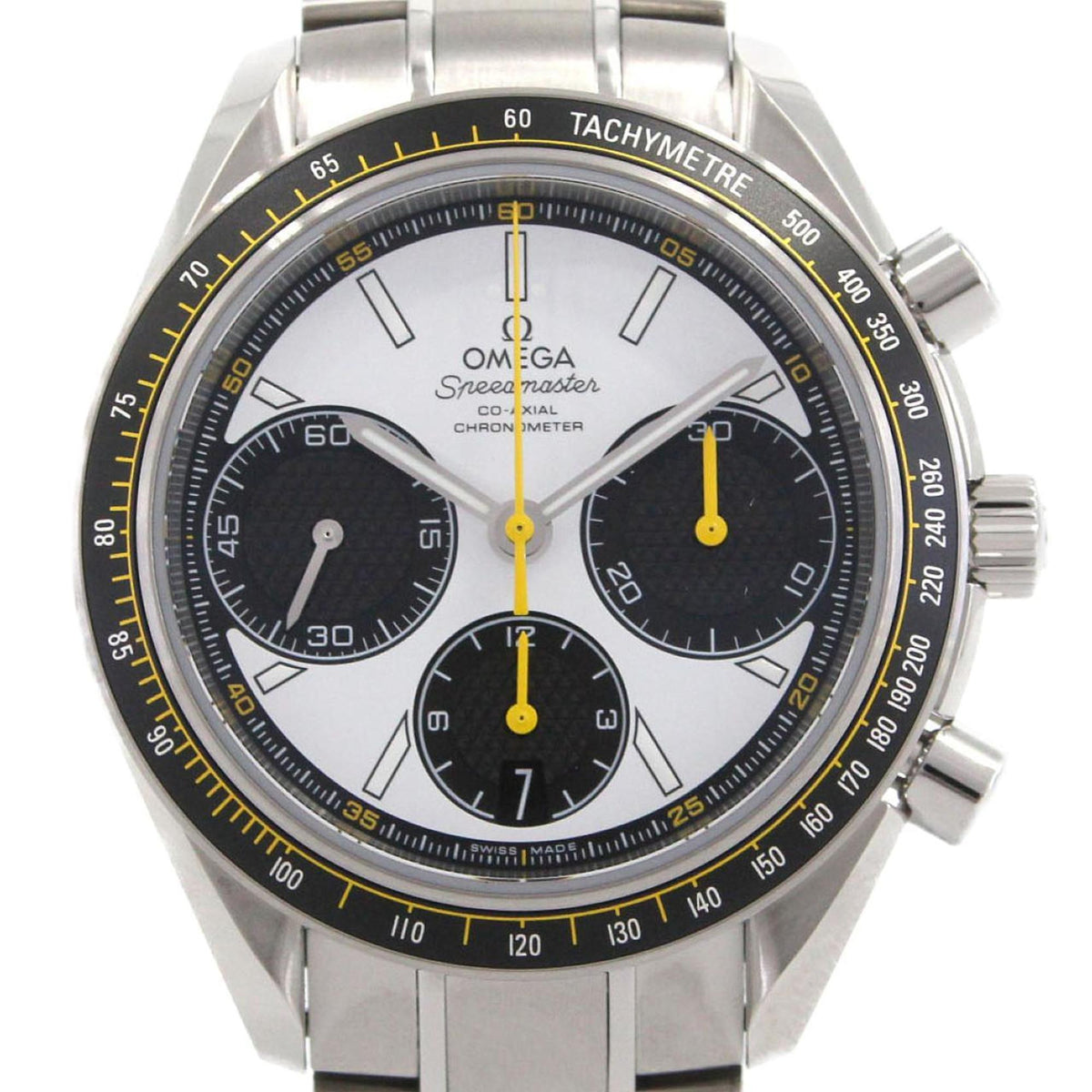 Pre-Owned Omega Speedmaster Racing 326.30.40.50.04.001 Stainless Steel Automatic Watch