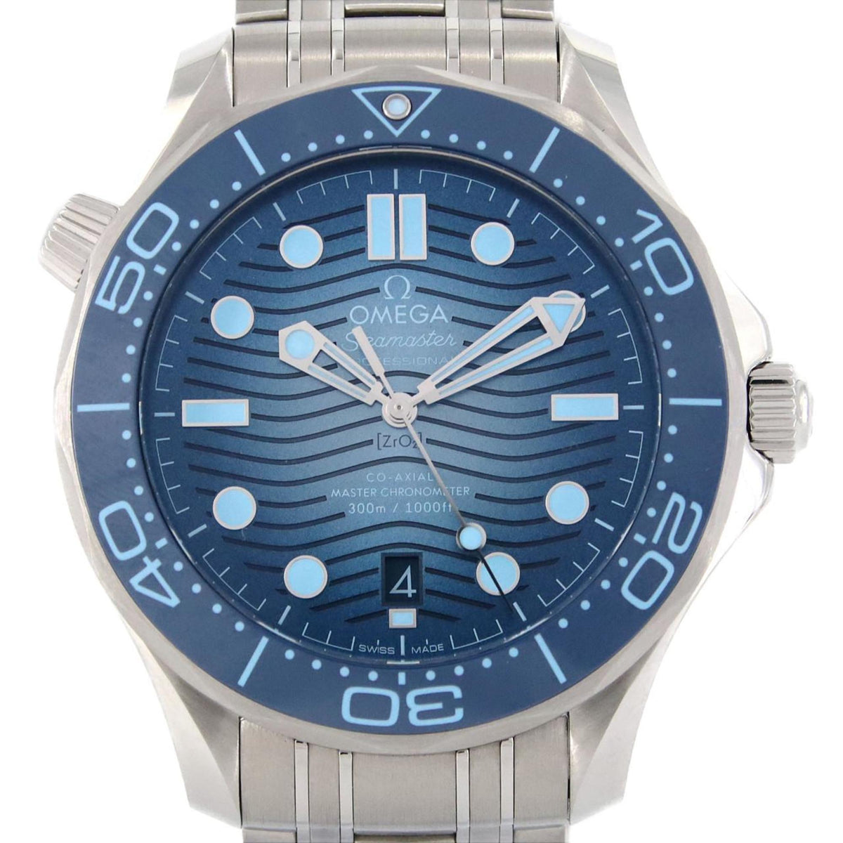 Gebrauchte Omega Seamaster Diver 300M 210.30.42.20.03.003 SS Armbanduhr Automatik 