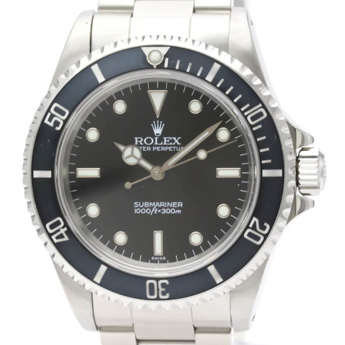 Gebrauchte ROLEX Submarina 14060 U Serial Edelstahl Automatik Herrenuhr BF553395 