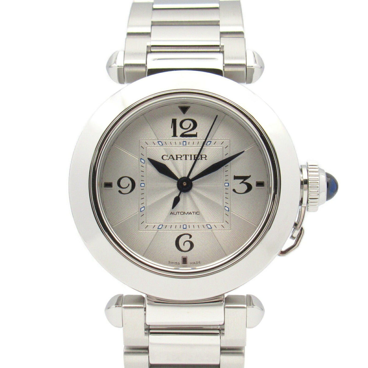 Gebrauchte CARTIER Pasha de Cartier Uhr, Edelstahl, Jungen, Silber, WSPA0013 