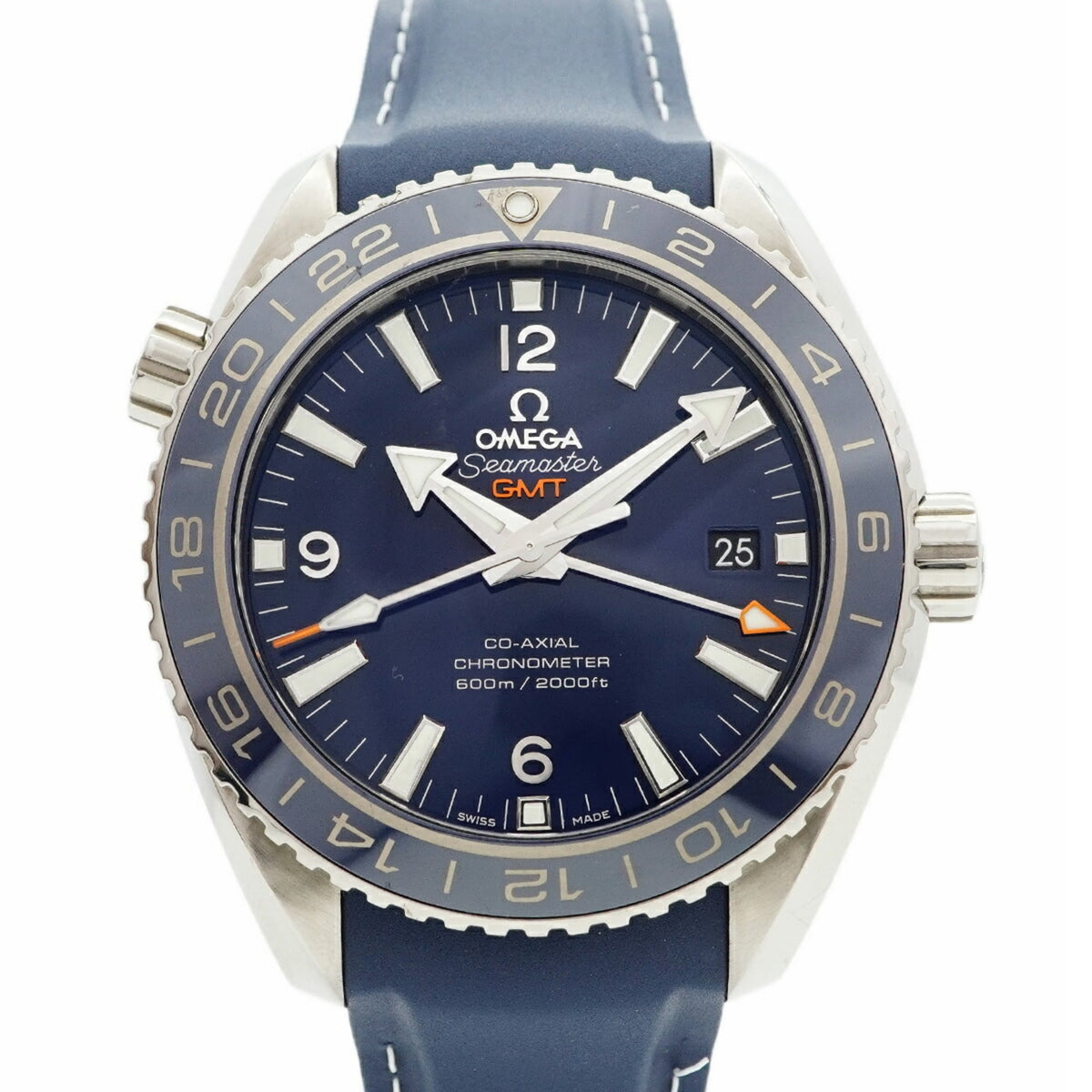 Pre-Owned Omega Seamaster 232.92.44.22.03.001 Navy Dial Men's Watch