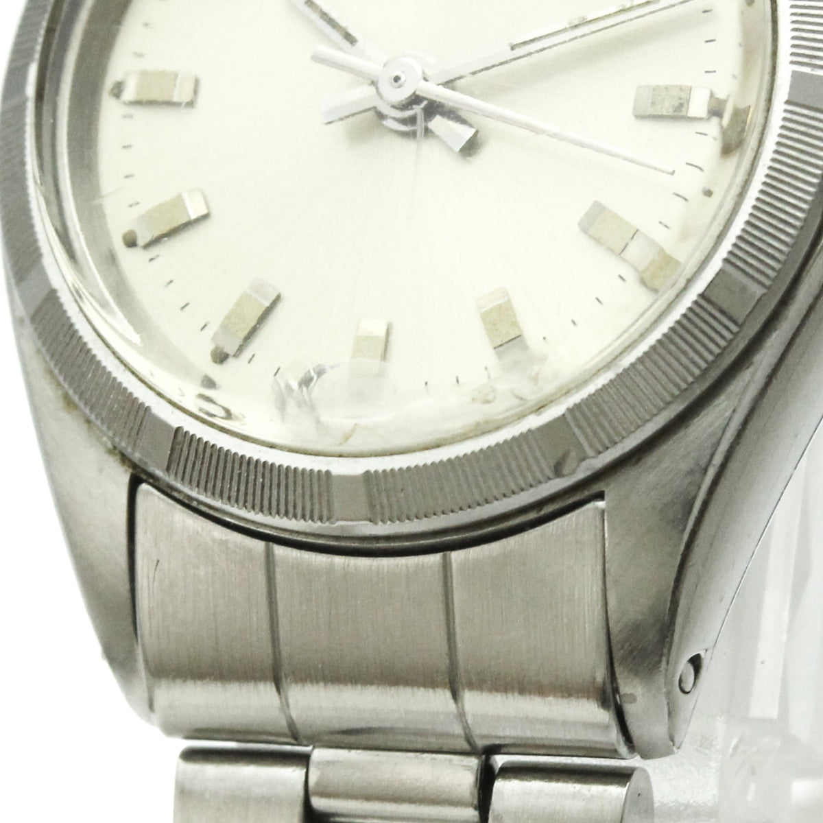 Pre-Owned ROLEX Oyster Perpetual 6623 Steel Automatic Ladies Watch Vintage