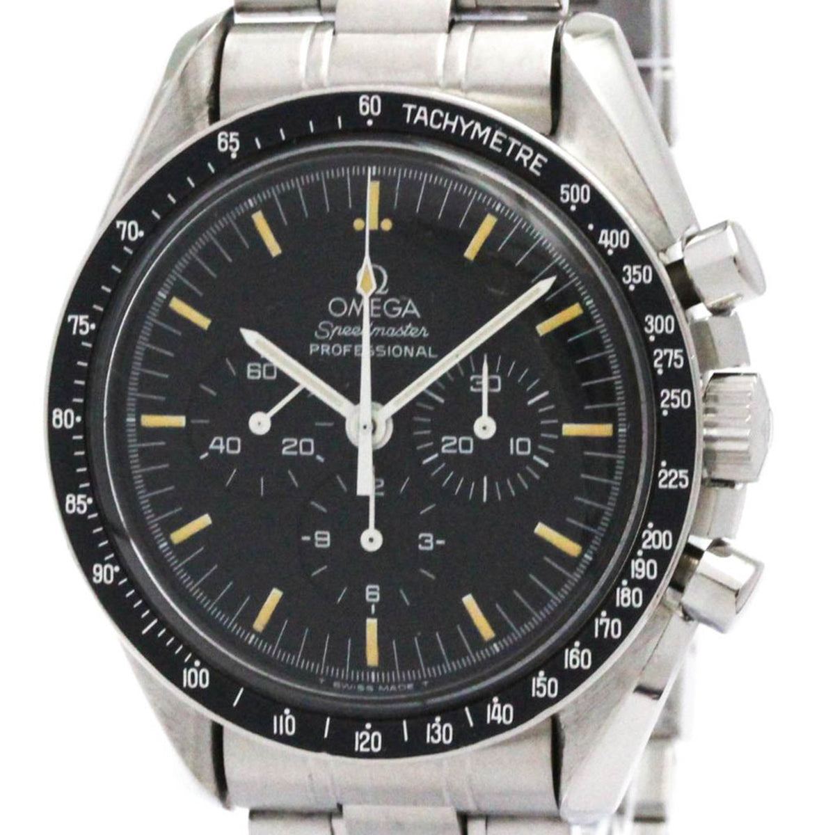 Gebrauchte OMEGA Speedmaster Professional Steel Moon Watch 3590.50 Poliert 