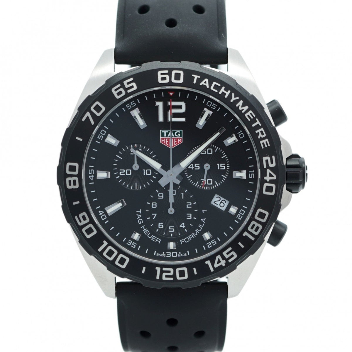 Pre-Owned TAG Heuer Formula 1 CAZ1010 Black Dial Men's Watch