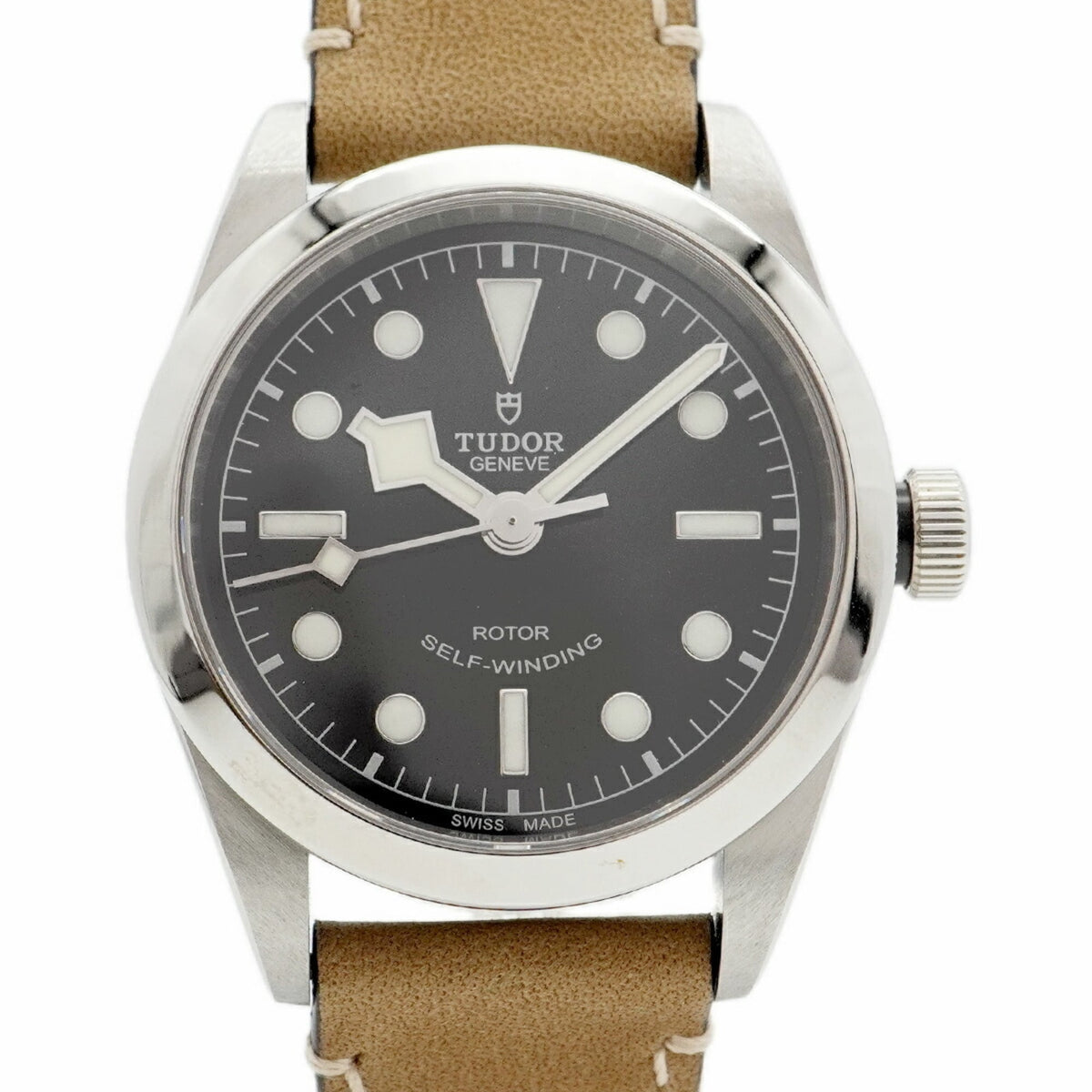 Pre-Owned Tudor Heritage Black Bay 36 79500 Dial Boys' Watch