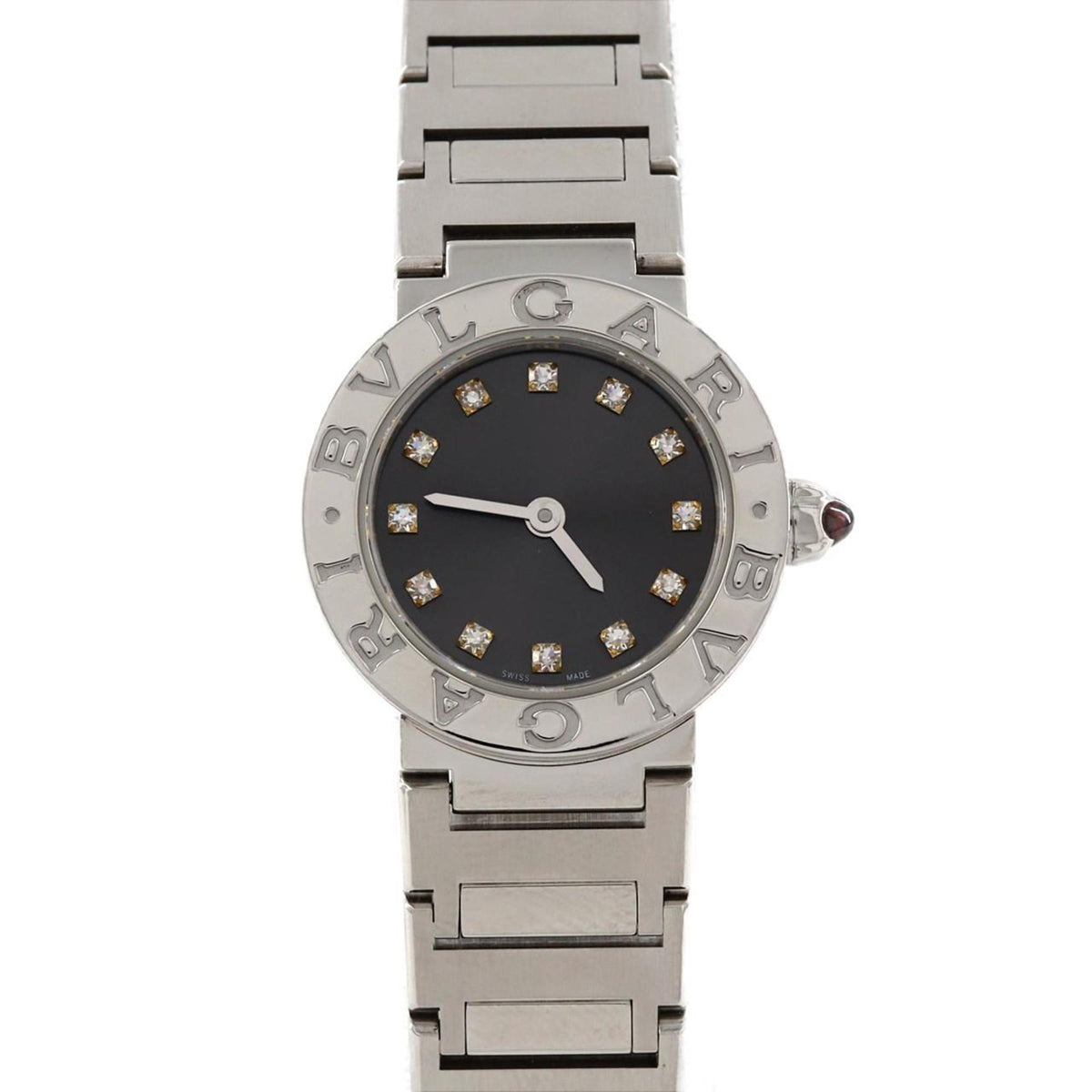 Gebrauchte Bvlgari 12P BB23S BBL23C6SS 12 102942 SS Armbanduhr Quarz 