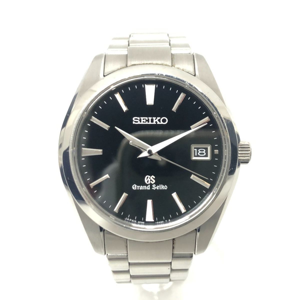 Gebrauchte SEIKO SBGV023 9F82-0AF0 Grand Seiko Heritage Collection Quarzuhr SS Herren Silber 