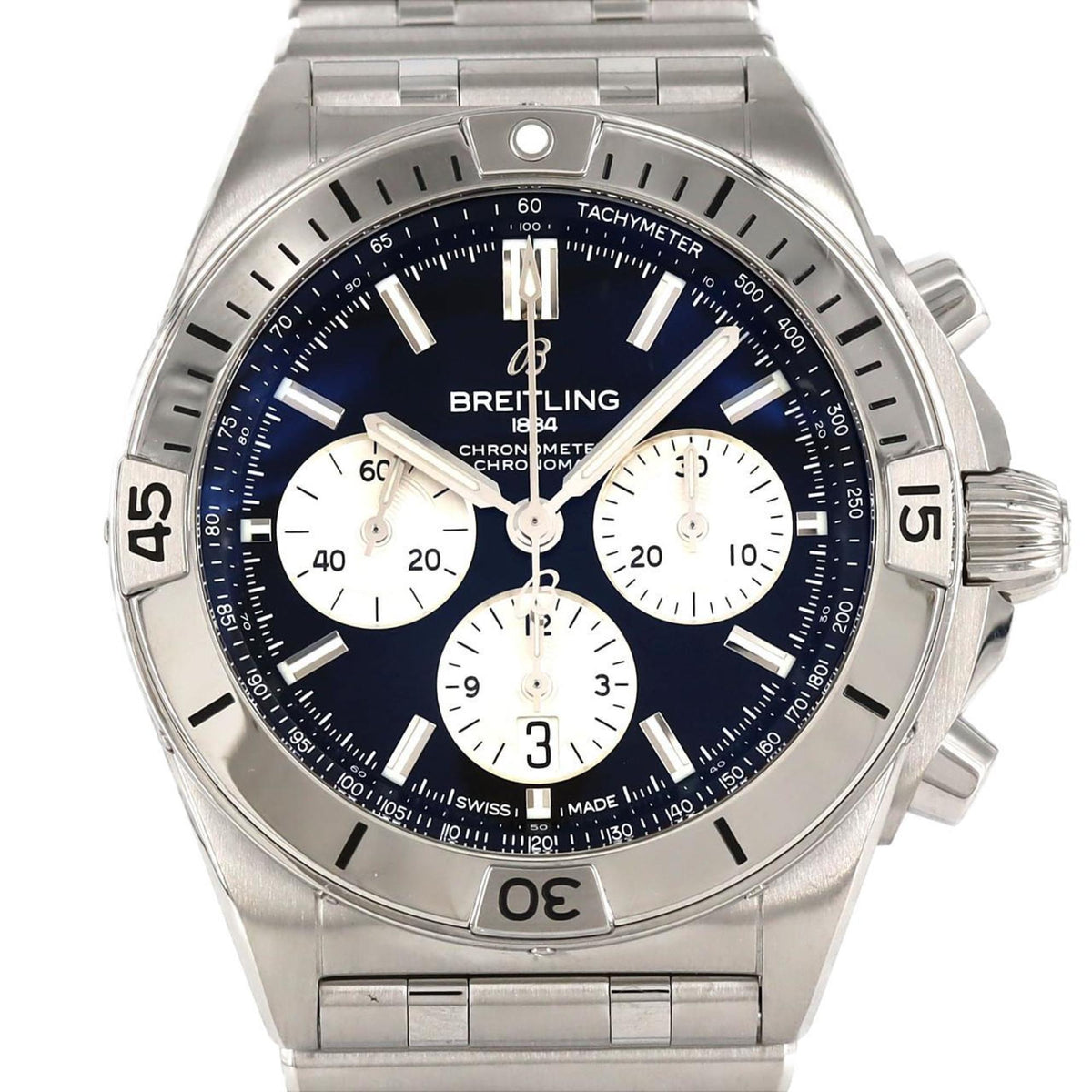 Gebrauchte Breitling Chronomat B01 42 Japan Limited AB0134 AB0134101B2A1 SS Armbanduhr Automatik 