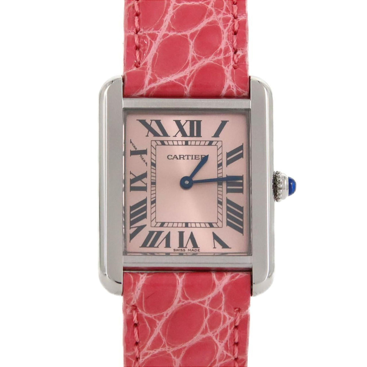 Pre-Owned Cartier Tank Solo SM W5200000 Stainless Steel Quartz Watch
