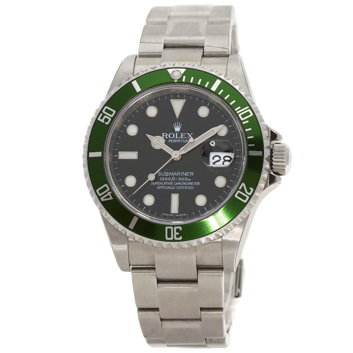 Gebrauchte Rolex 16610L Submariner Date Unbenutzte versiegelte Armbanduhr Edelstahl SS Herren ROLEX 