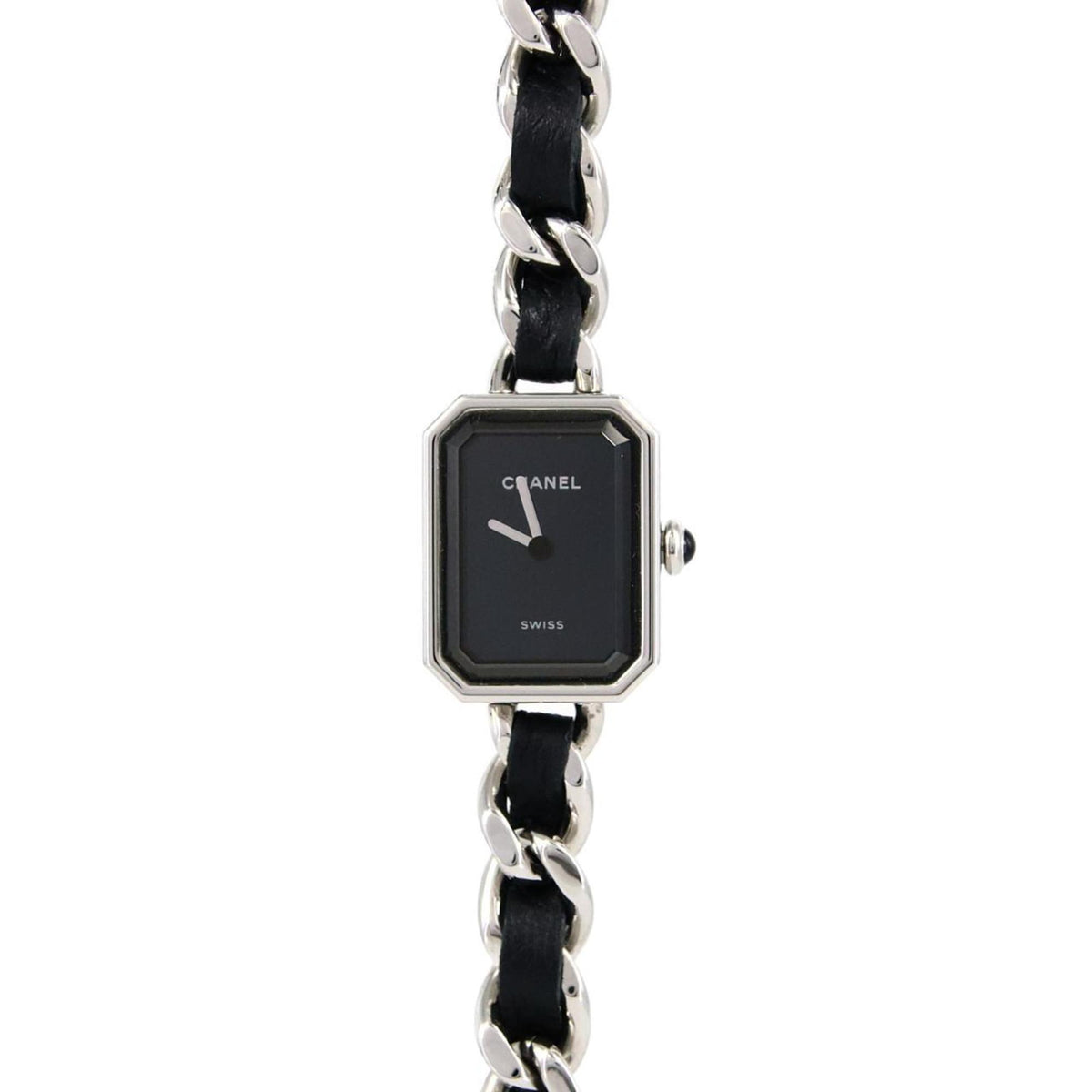 Pre-Owned Chanel Premiere Iconic Chain H7023 Stainless Steel Quartz Watch