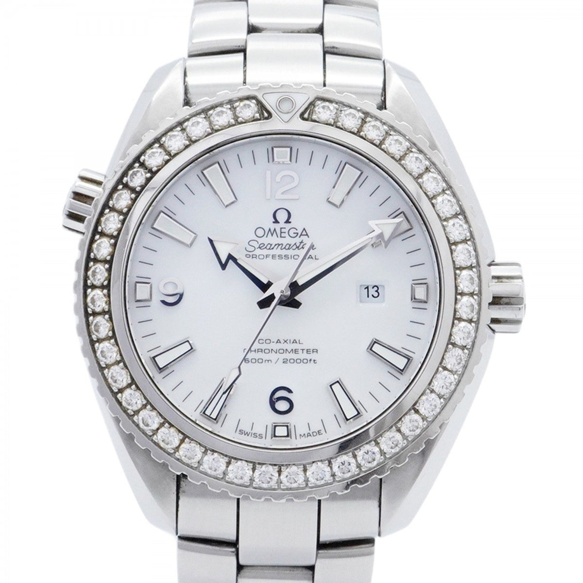 Pre-Owned Omega Seamaster Professional 232.15.38.20.04.001 White Dial Men's Watch