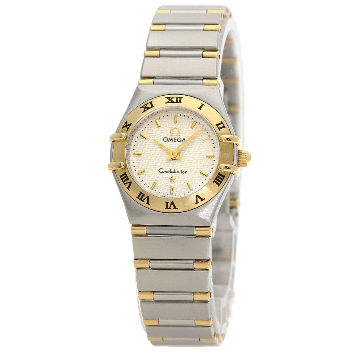 Pre-Owned Omega 1372.30 Constellation Mini Watch, Stainless Steel, SSx18KYG, 18KYG, Women's