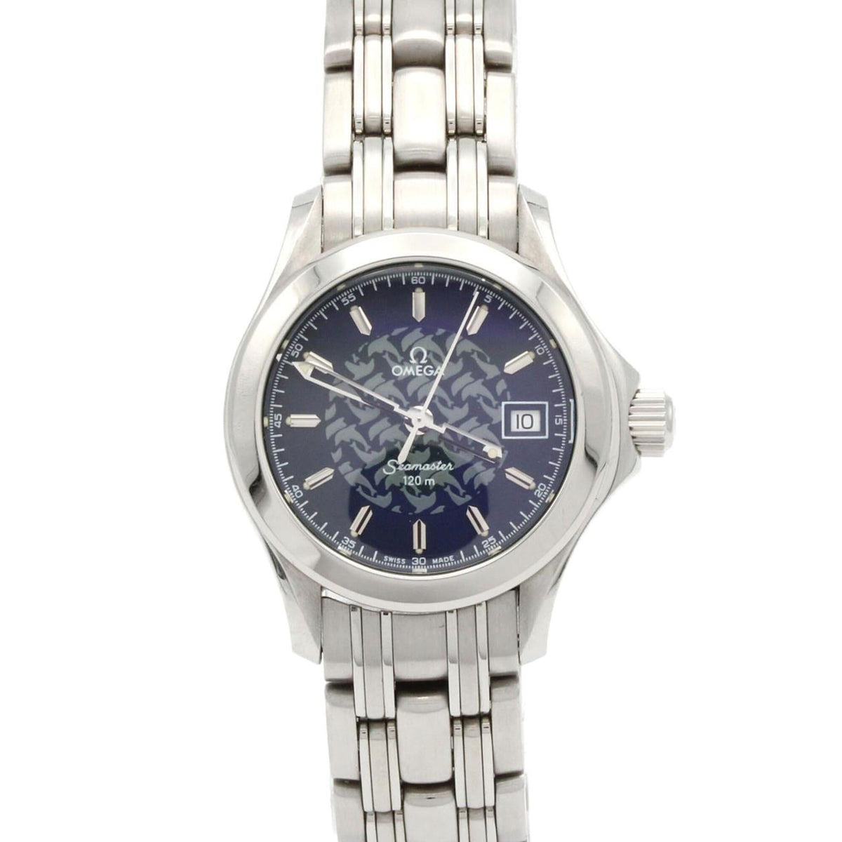 Pre-Owned Omega Seamaster 120 Mayol '97 LIMITED 2580.80 SS Quartz Watch