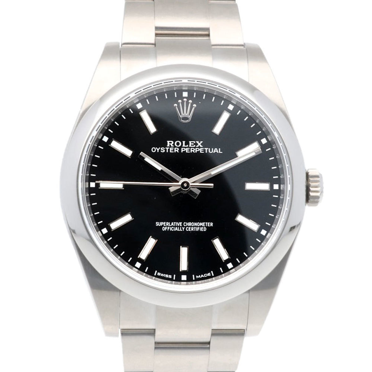 Gebrauchte Rolex Oyster Perpetual Uhr Edelstahl 114300 Automatik Herren ROLEX Random Überholt 