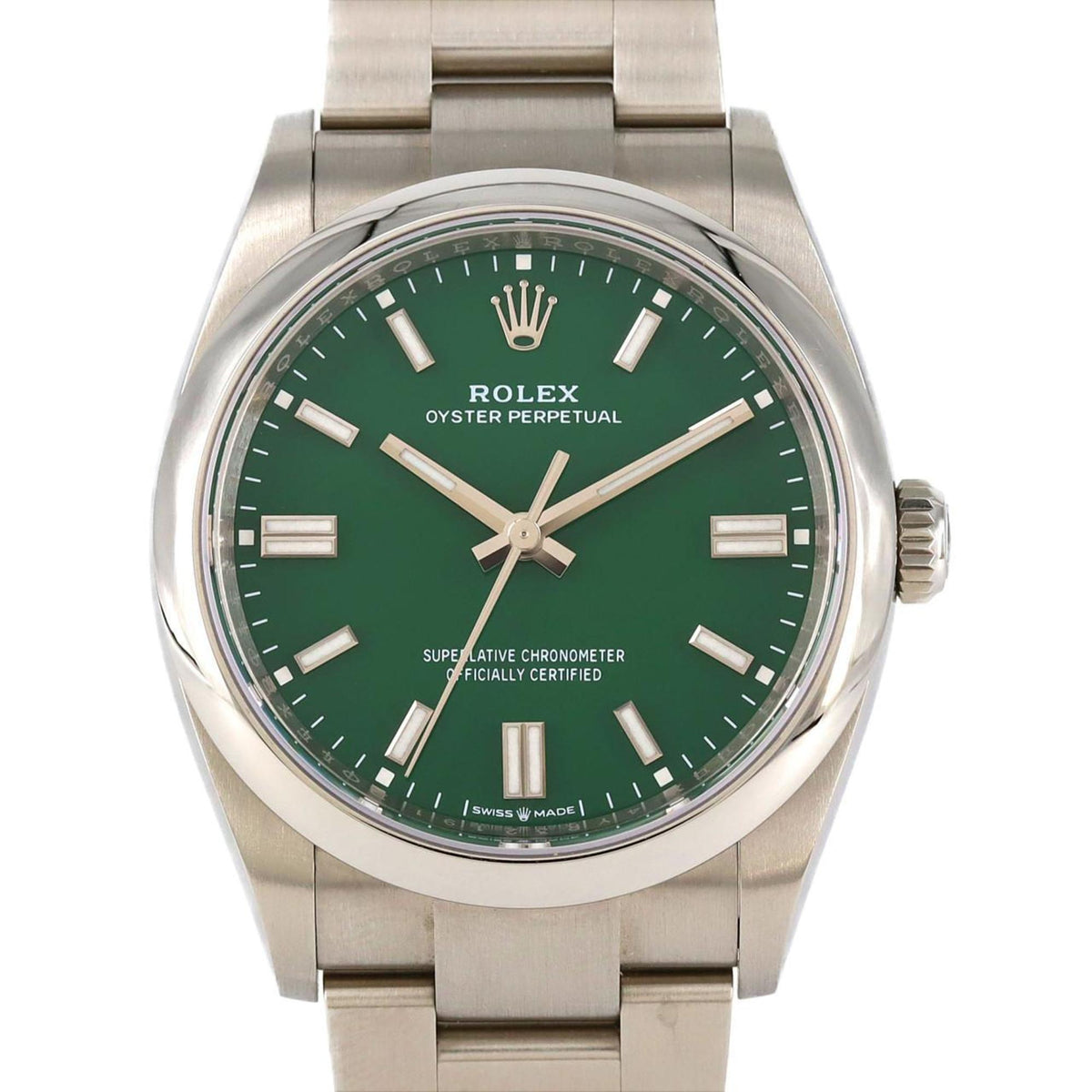 Gebrauchte Rolex Oyster Perpetual 126000 Edelstahl-Automatikuhr, Zufallszahl 