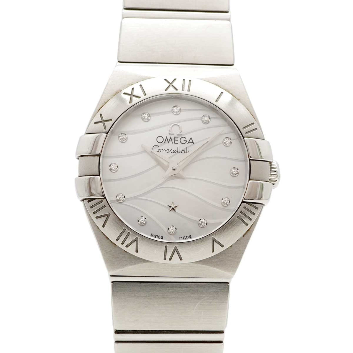 Pre-Owned Omega Constellation 123.10.24.60.55.003 White Dial Women's Watch