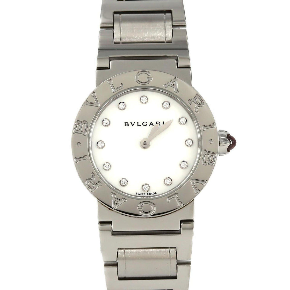 Pre-Owned Bvlgari 12P BBL26S BBL26WSS 12 SS Wristwatch Quartz