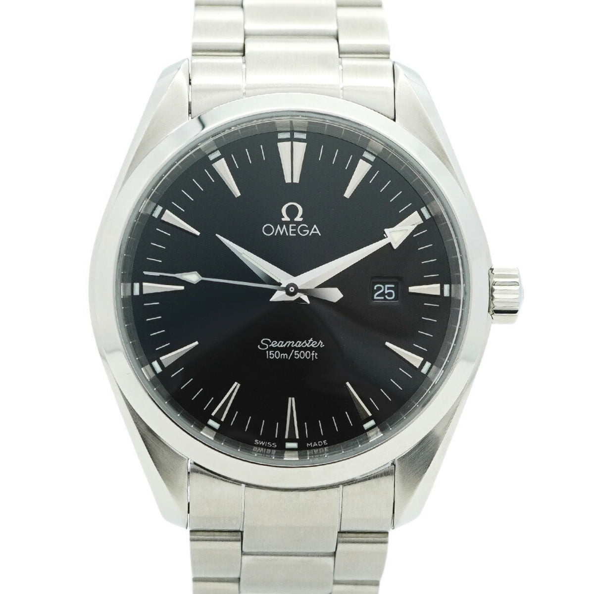 Pre-Owned Omega Seamaster 2517.50 Black Dial Men's Watch
