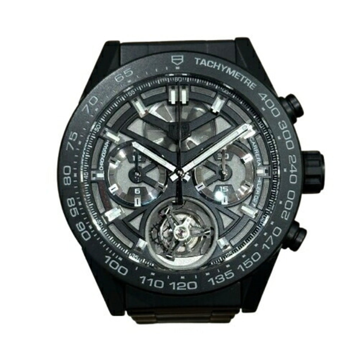 Gebrauchte TAG Heuer CAR5A90 Carrera Tourbillon Kaliber 02T Keramik 