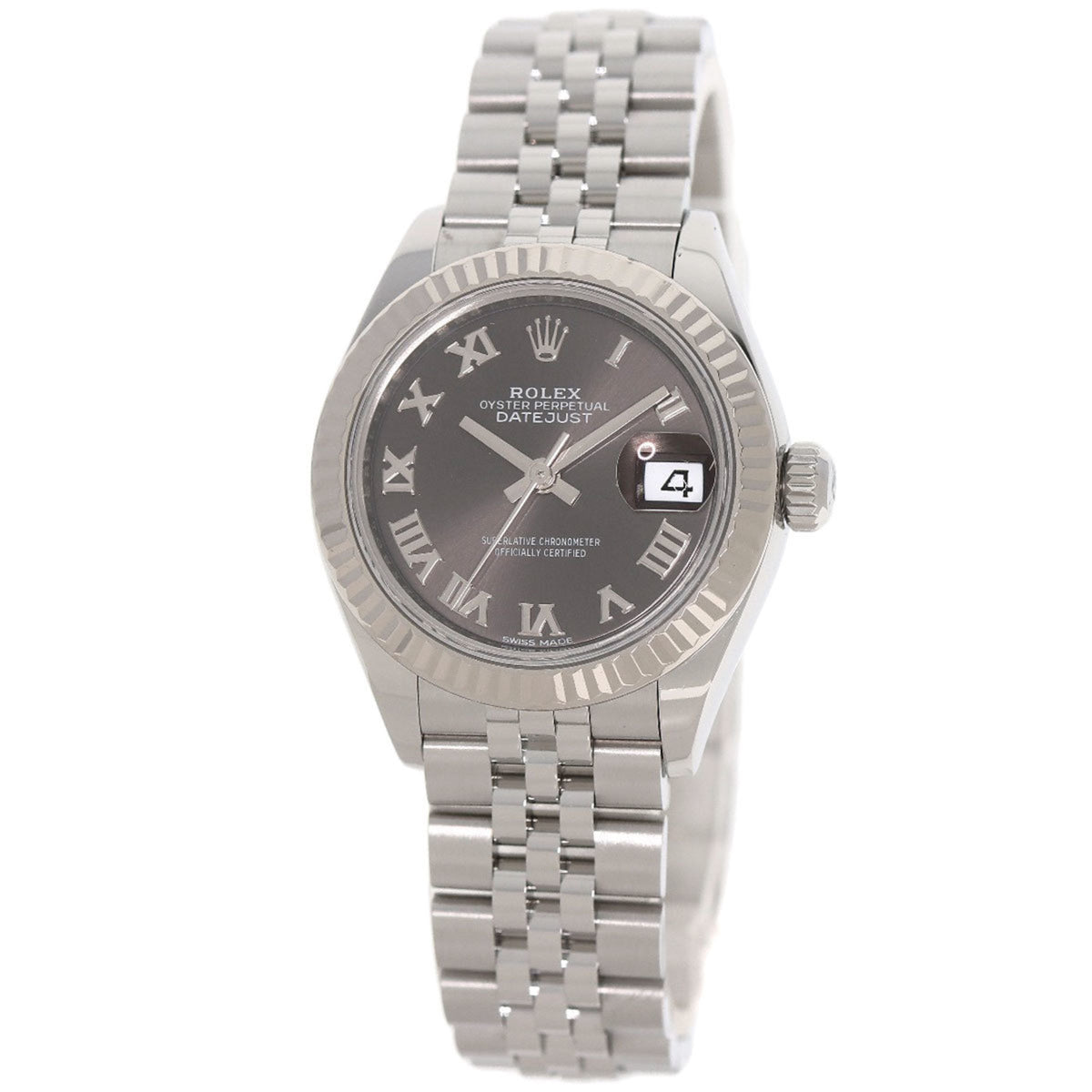 Gebrauchte Rolex 279174 Datejust 28 Uhr Edelstahl SS K18WG Damen ROLEX 