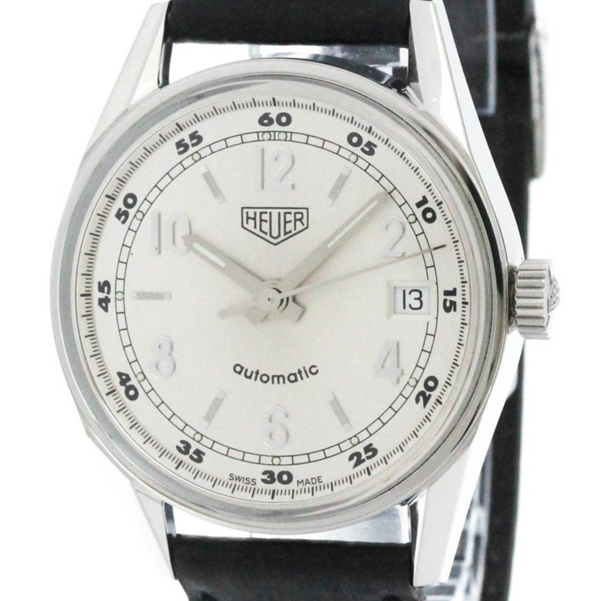 Gebrauchte, polierte TAG HEUER Carrera LTD Edition, automatische Herrenuhr aus Stahl, WS2112, BF582072 