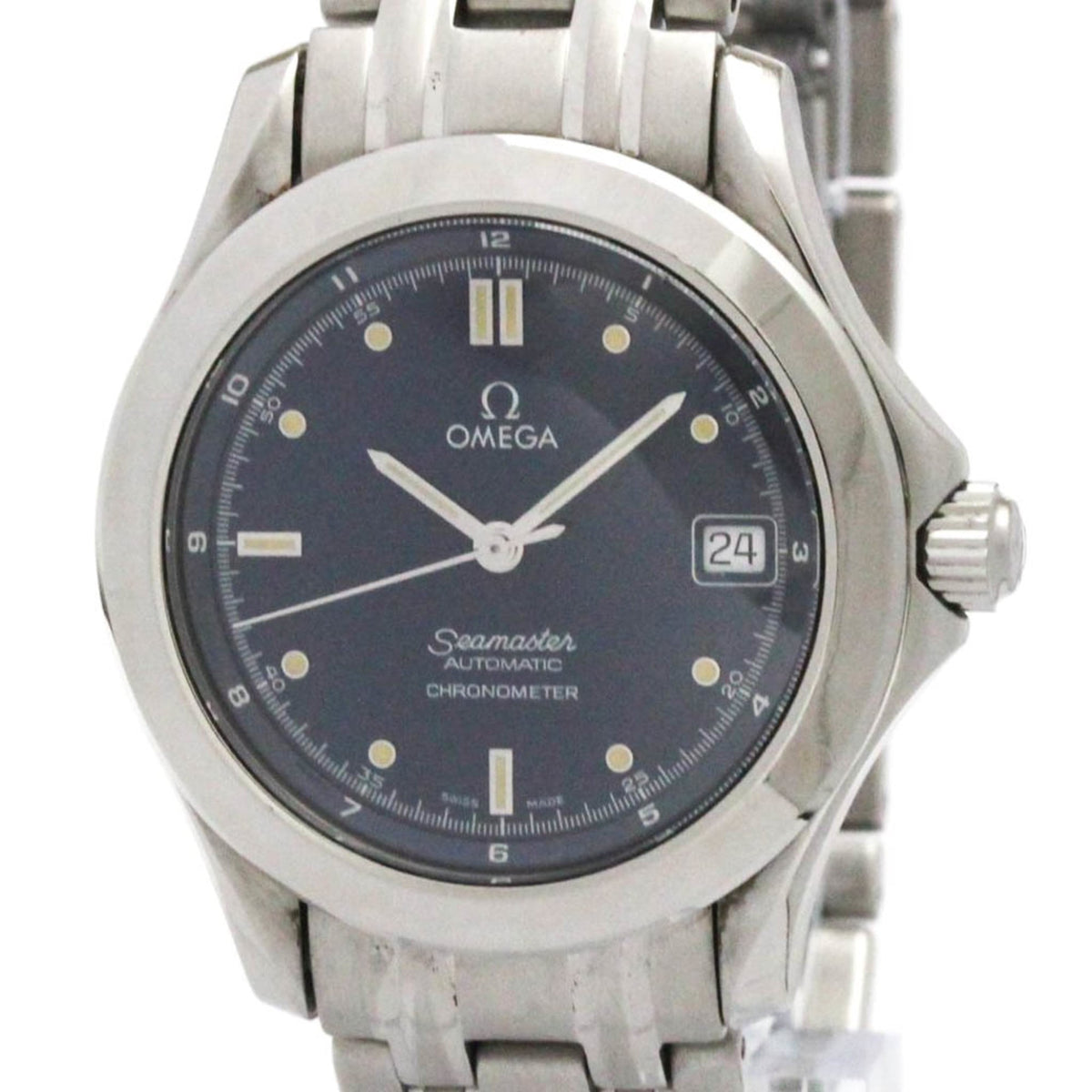 Pre-Owned OMEGA Seamaster 120M Chronometer Automatic Mens Watch 2501.80 Polished